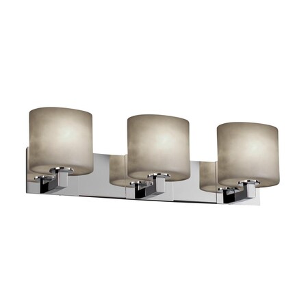 Justice Design Group Modular 3-Light Bath Bar CLD-8923-30-CROM